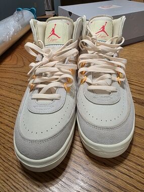 Air Jordan 2  Retro Union High Top Sneakers Size 10.5m VNDS.